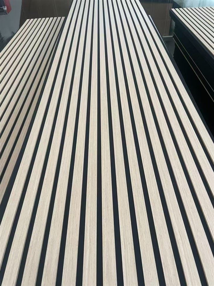 Modern Soundproofing Anti-Absorption Slats Wooden Design suppliers